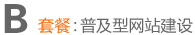 网站制作套餐